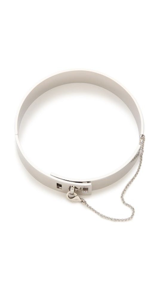 Eddie Borgo white safety chain choker