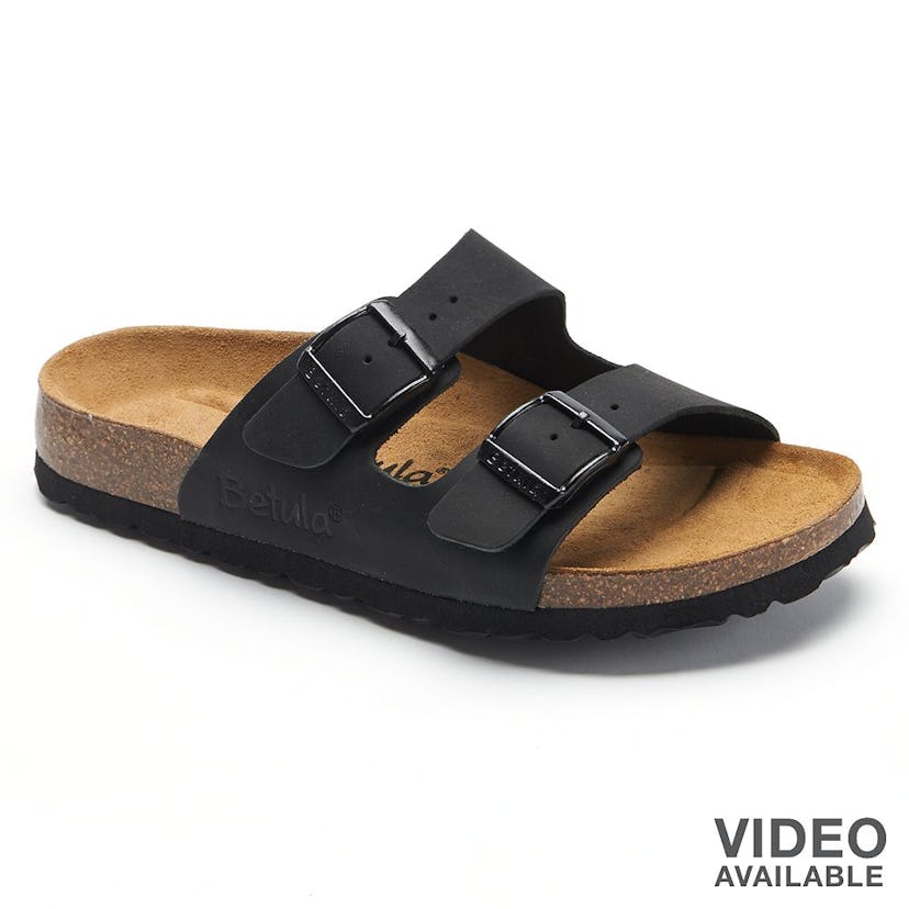 Betula's black slide sandal 