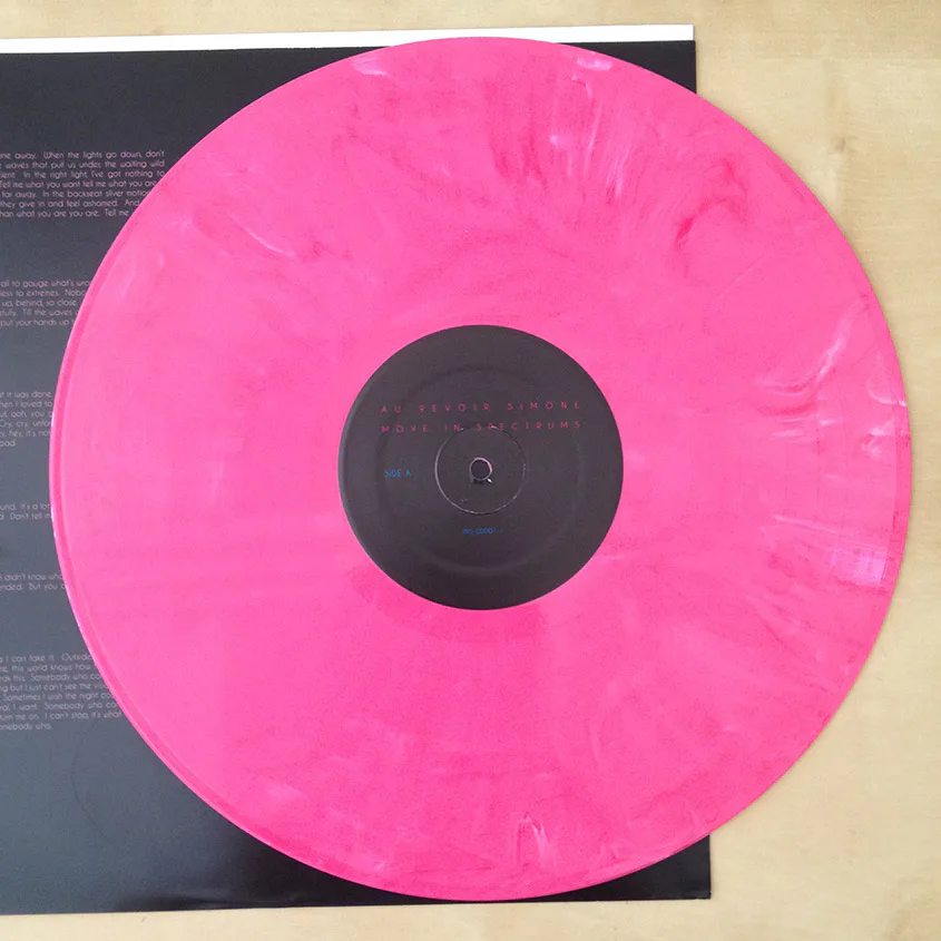 Au Revoir Simone on Vinyl