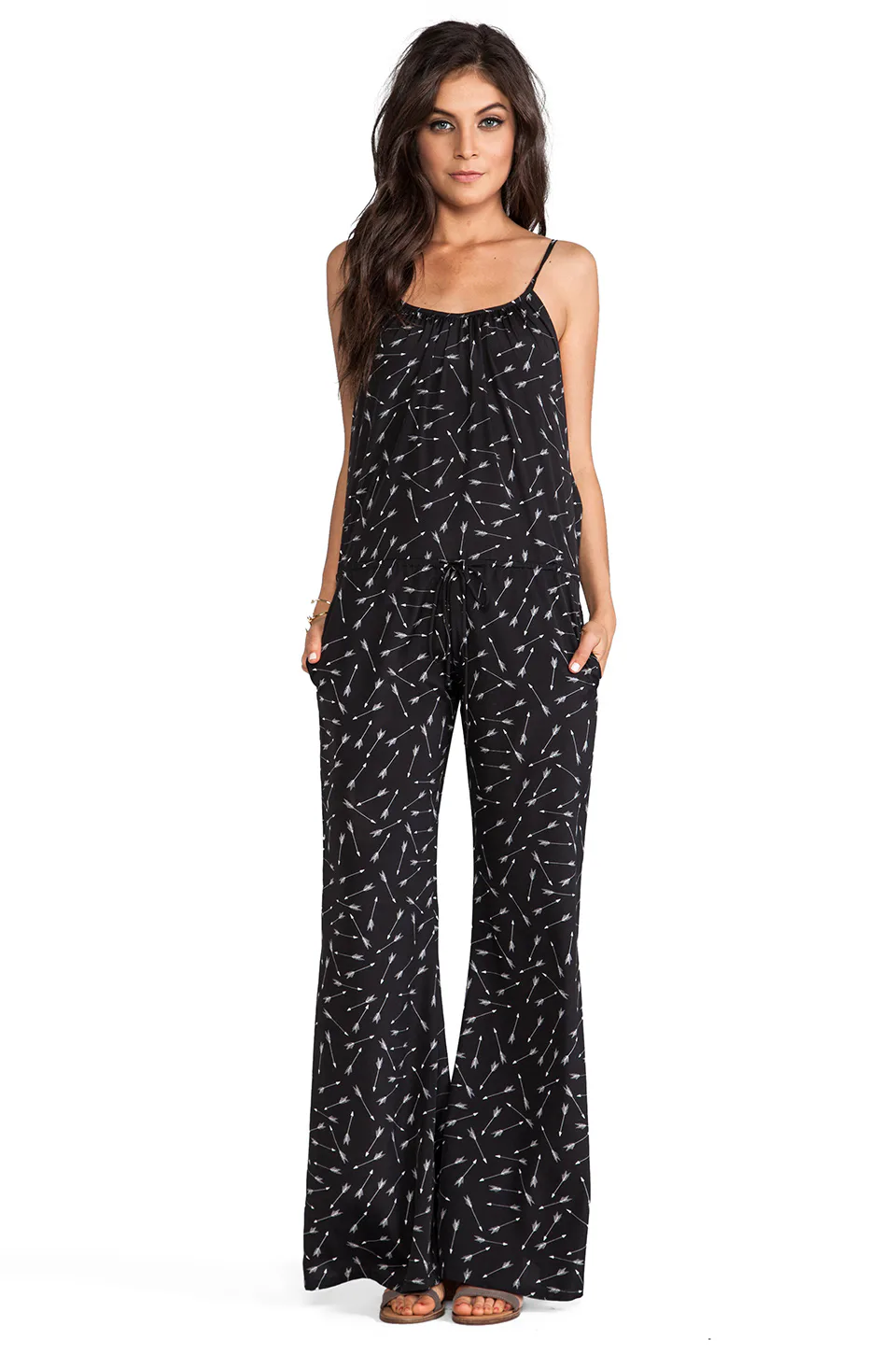 Comfortable Printed Jumpsuit