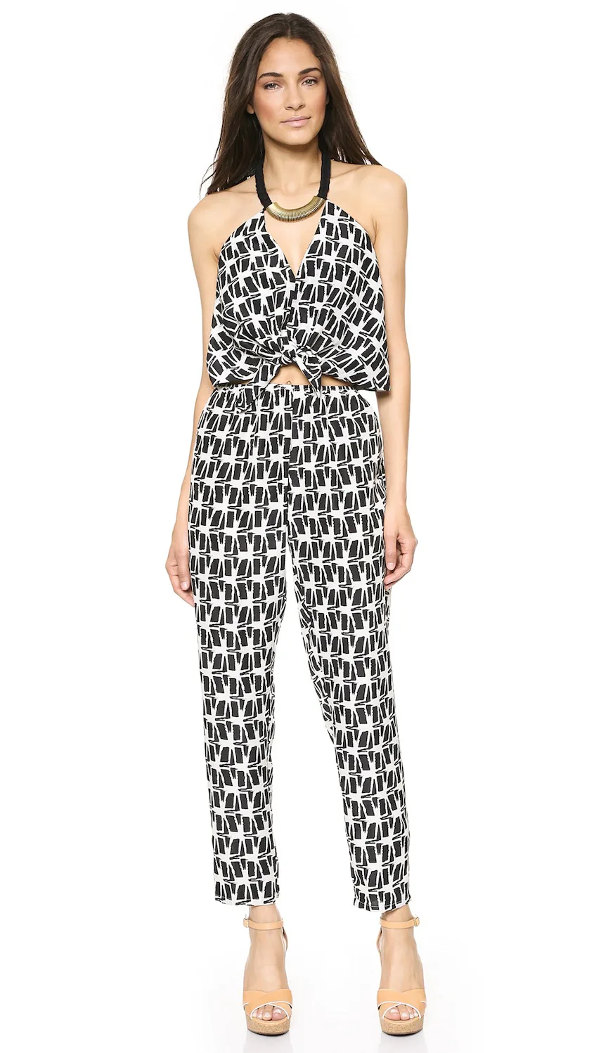 Comfortable Printed Jumpsuit main image 1