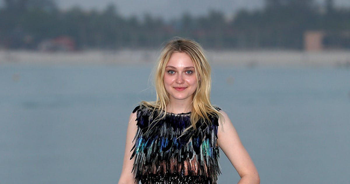 Dakota Fanning at the Chanel Dubai Fashion Show