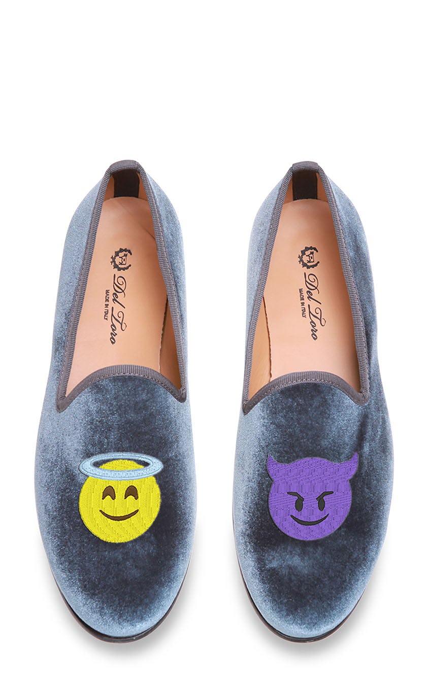 Emoji Loafers and Clutches from Del Toro & Edie Parker
