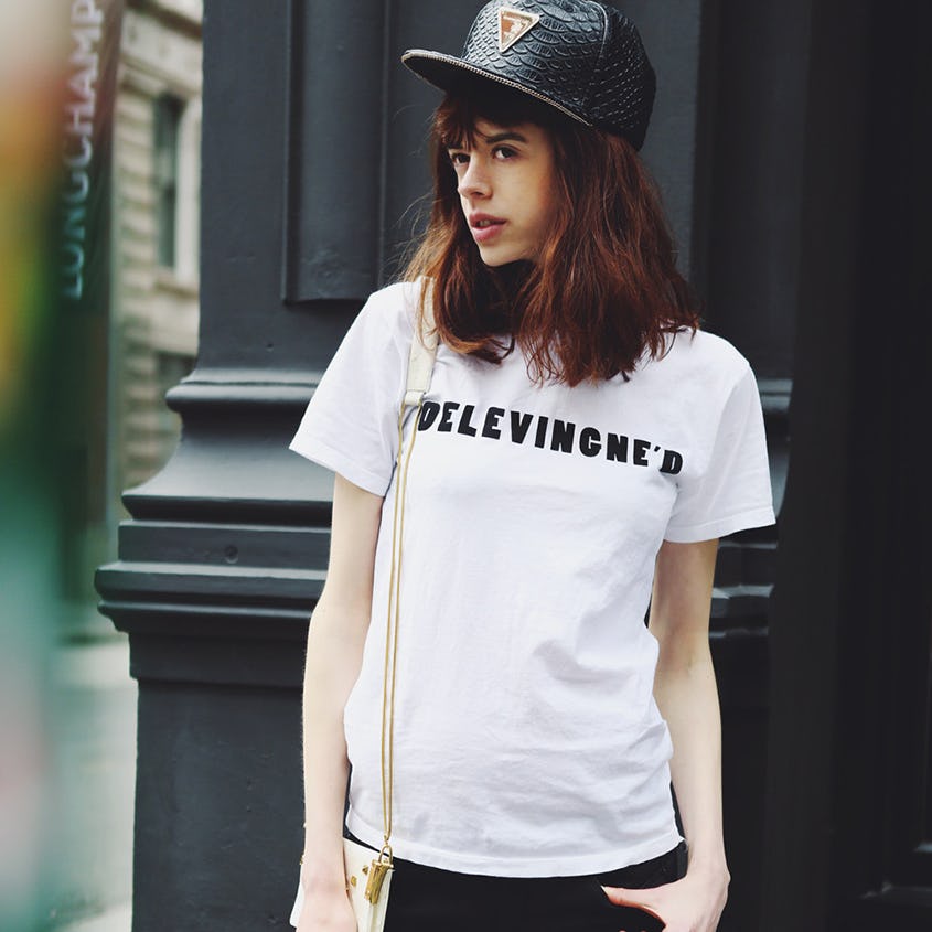 Cara delevingne t outlet shirt