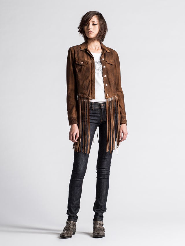 The Raddest Fringed Leather Jackets