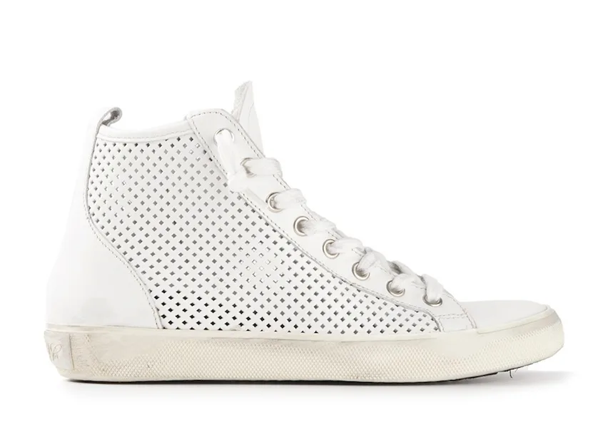 Leather White Sneakers Spring 2014