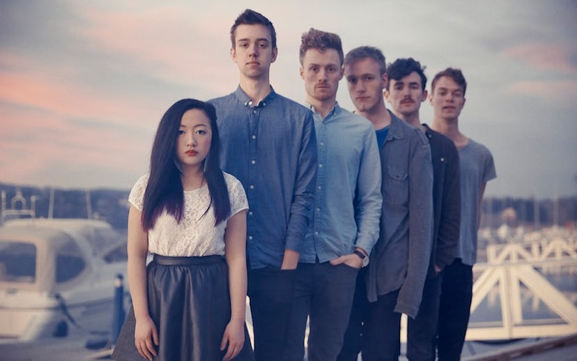 Norwegian indie pop band, Kid Astray's band members lined up