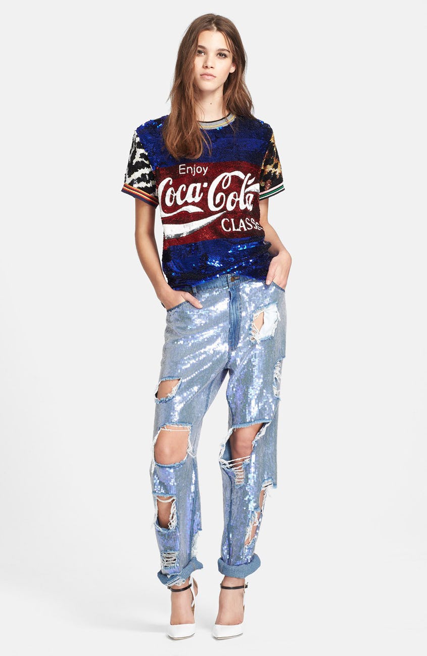 Tee shirt discount coca cola femme