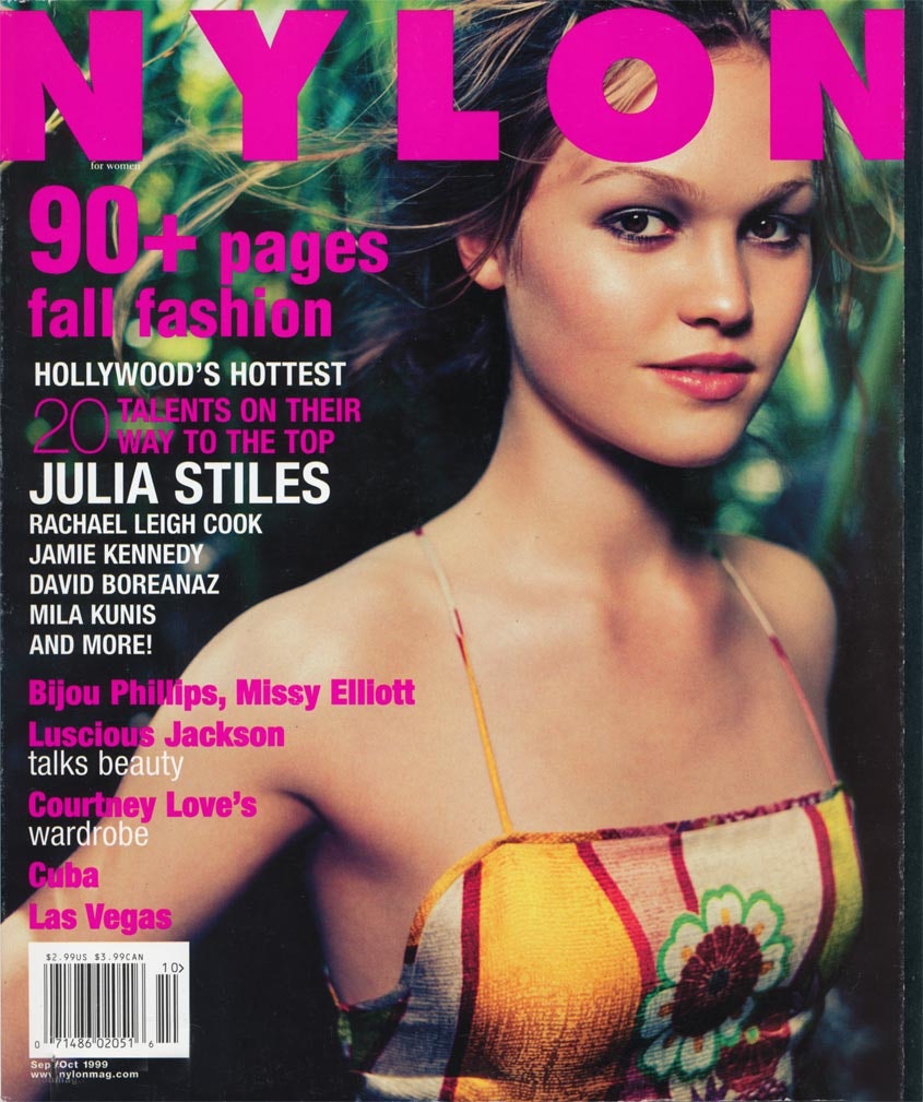 Julia Stiles NYLON Cover