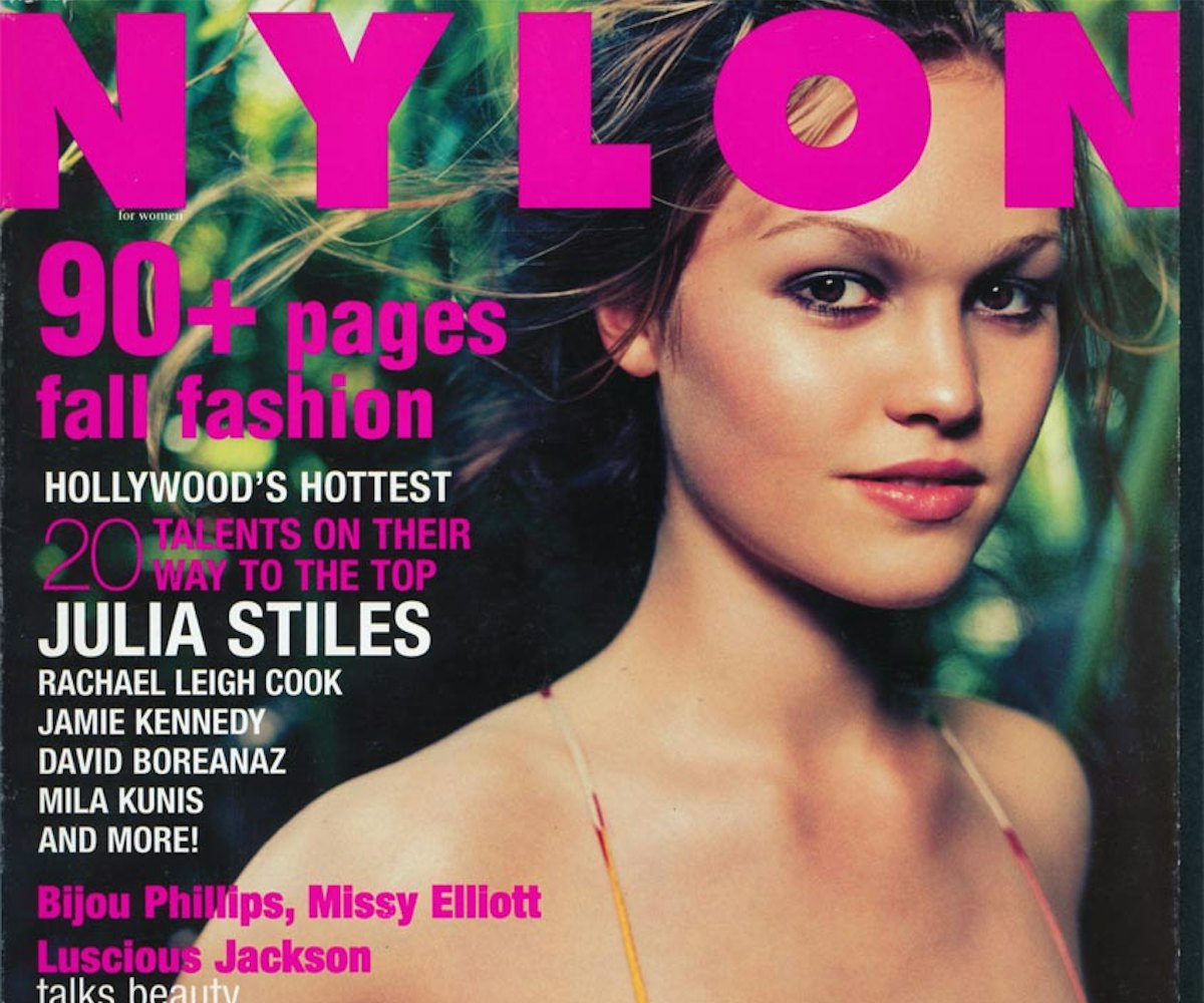 Julia Stiles Nylon Cover