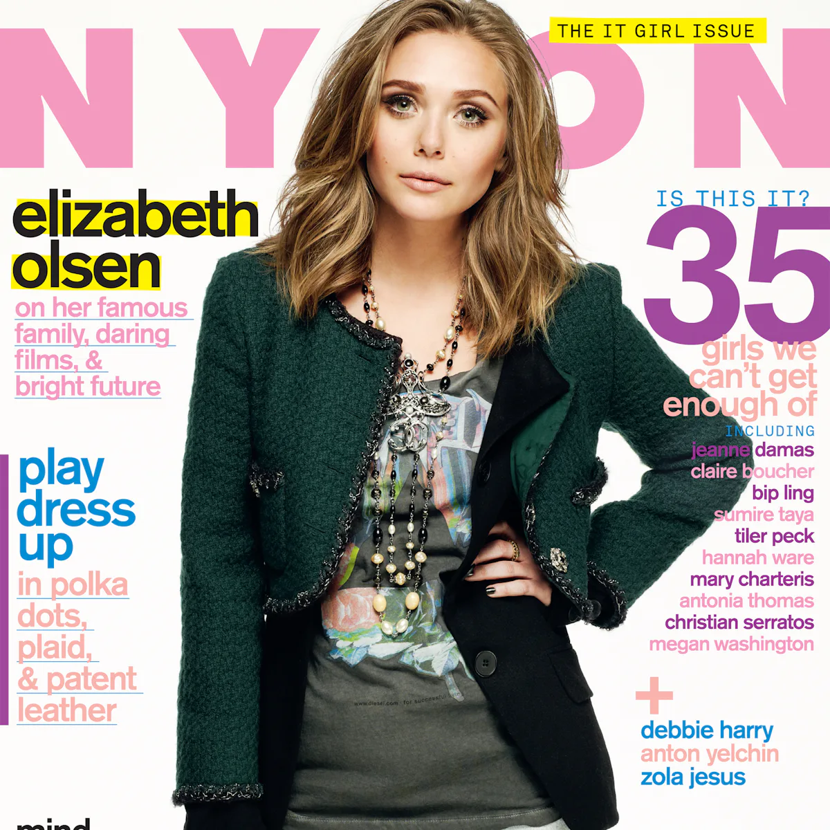 Elizabeth Olsen NYLON Cover Story Elizabeth Olsen NYLON Cover Story
