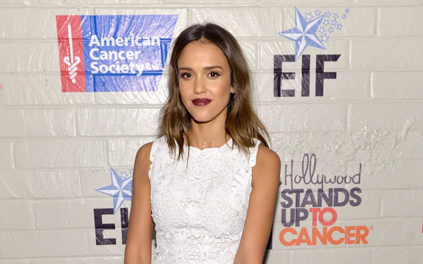 Jessica Alba Photographed In A Sheer Black Lace Ensemble In Hollywood