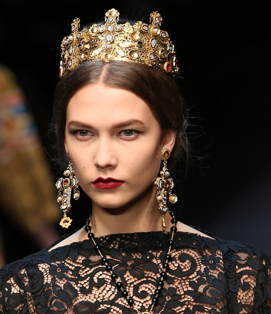 Dolce & Gabbana Fall 2013 Beauty How To