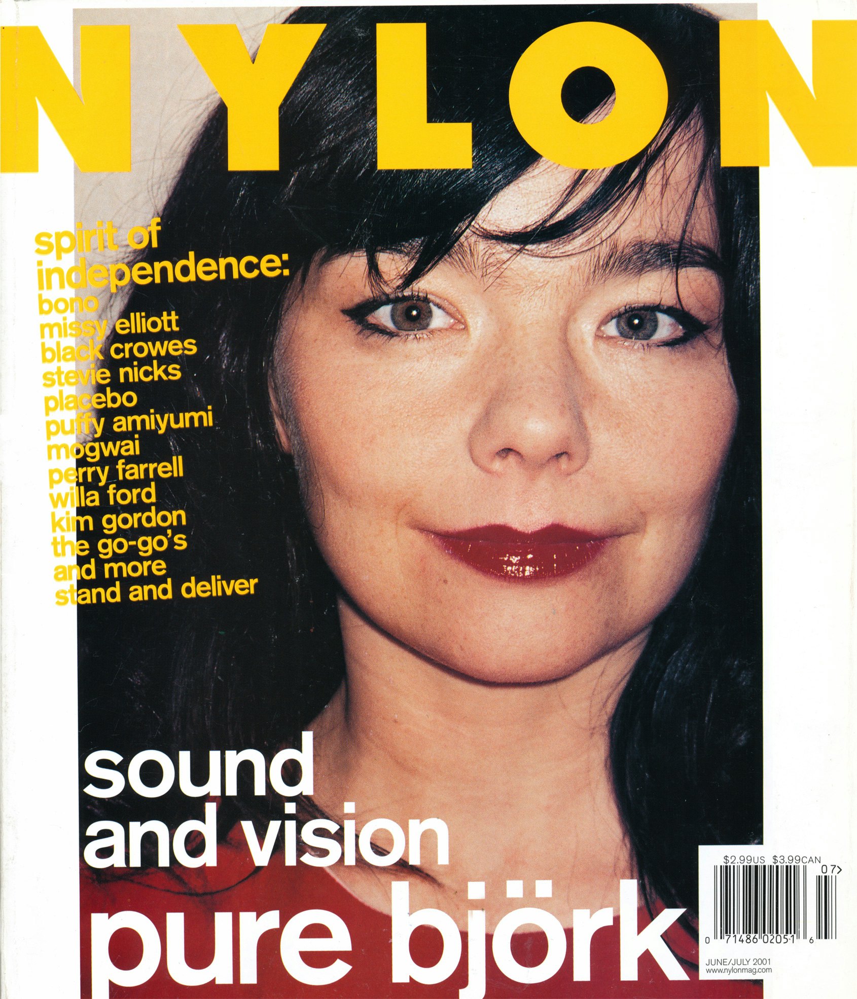 Bjork Nylon Magazine Cover