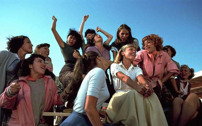 Grease Sandra Dee Blouse