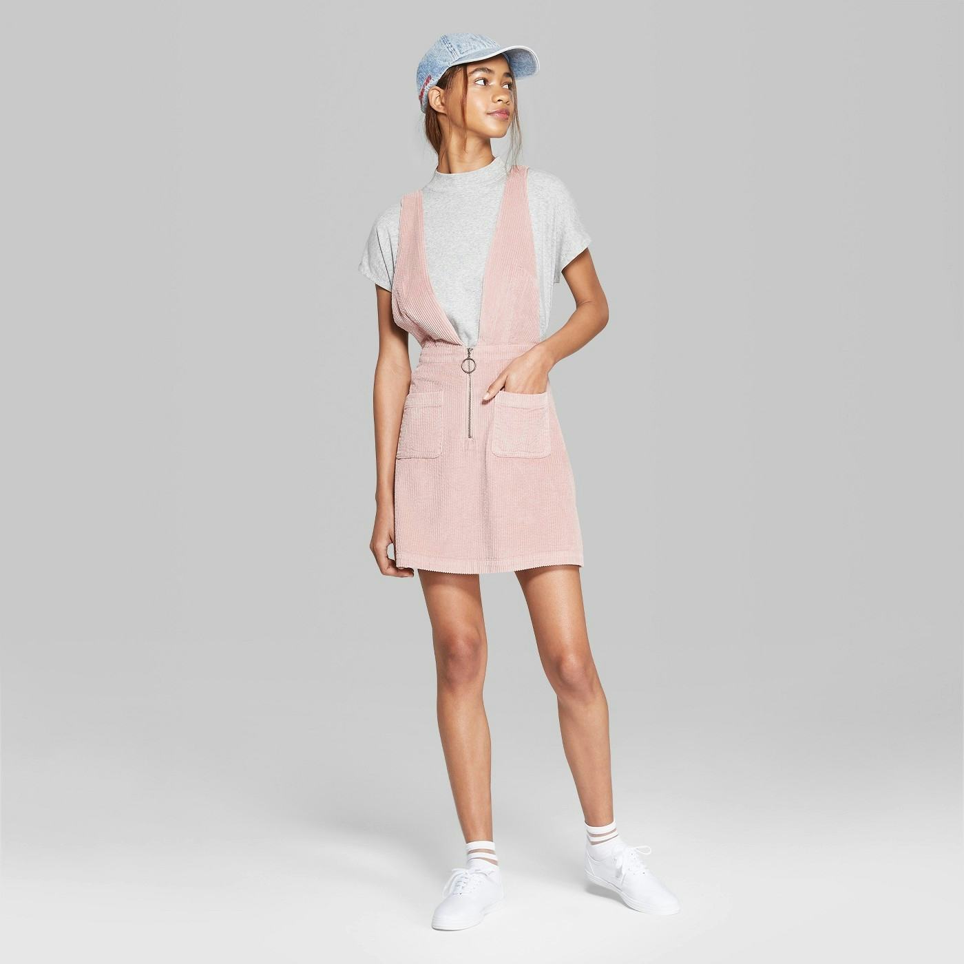 pink overall dress target