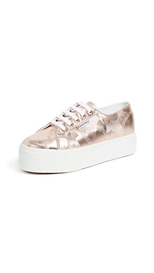 Superga's 2790 Army Chrome Platform Sneaker