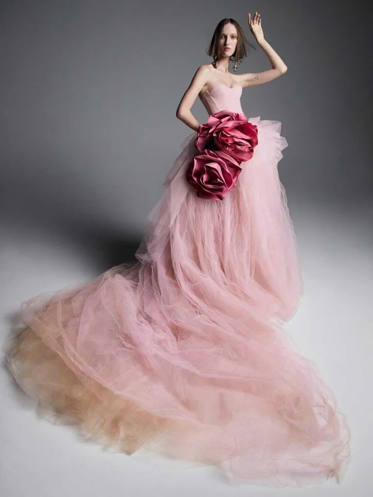 Vera Wang Made A Case For A Multicolored Wedding Dress