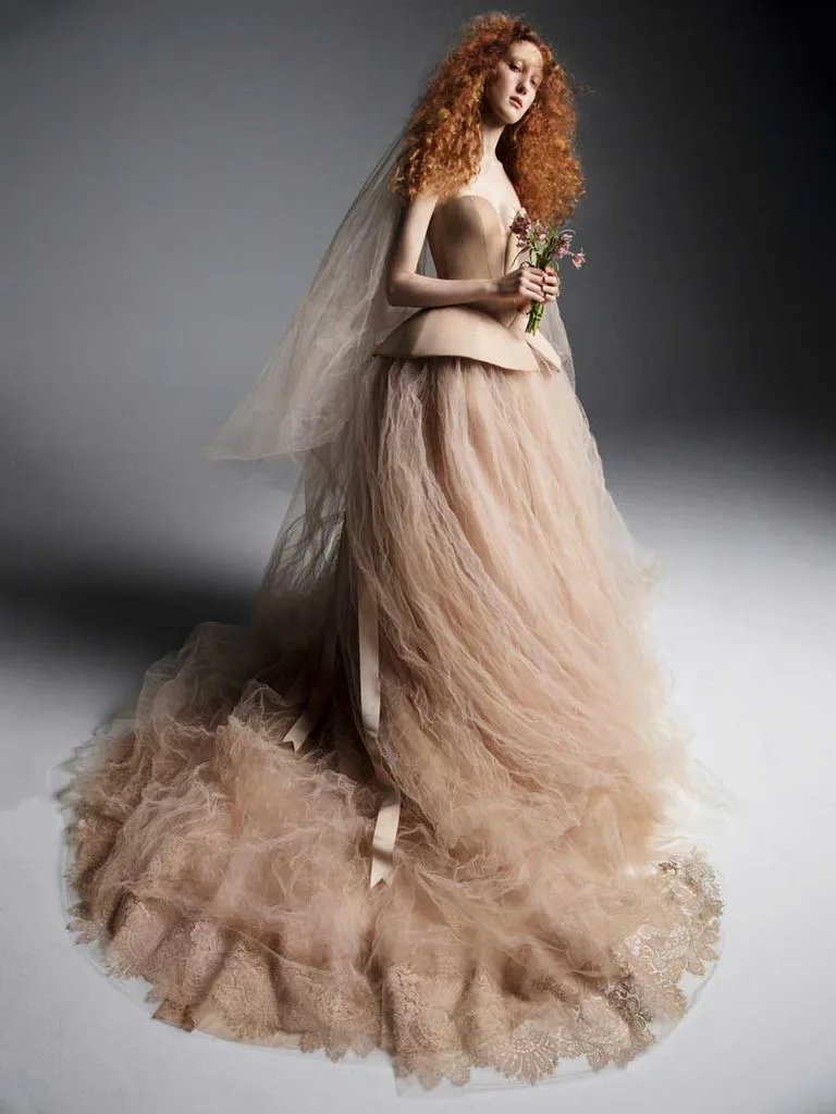 Vera Wang Made A Case For A Multicolored Wedding Dress