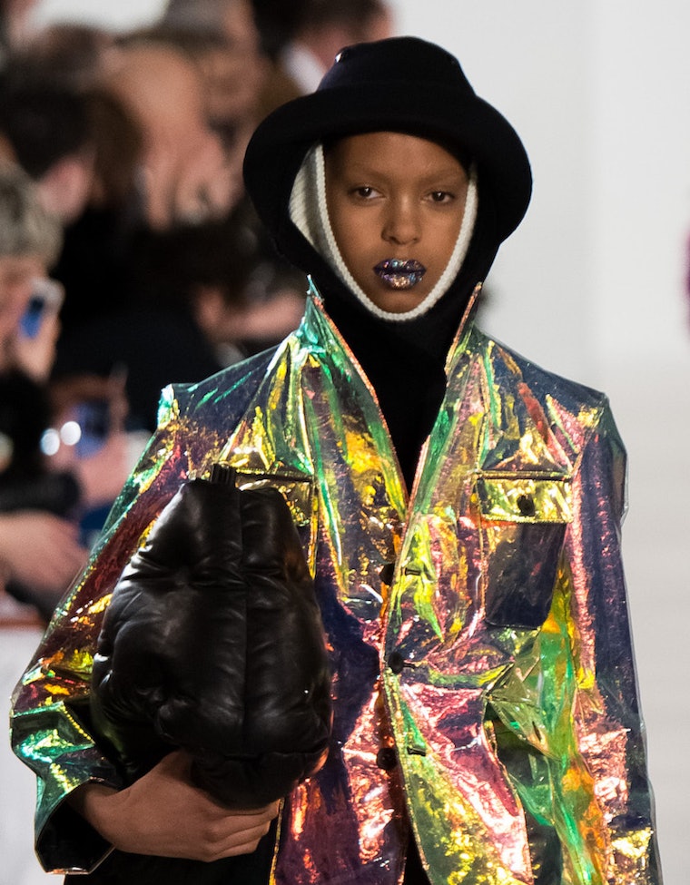 Pat McGrath Just Took Her Glitter Lip To The Next Level At Maison Margiela