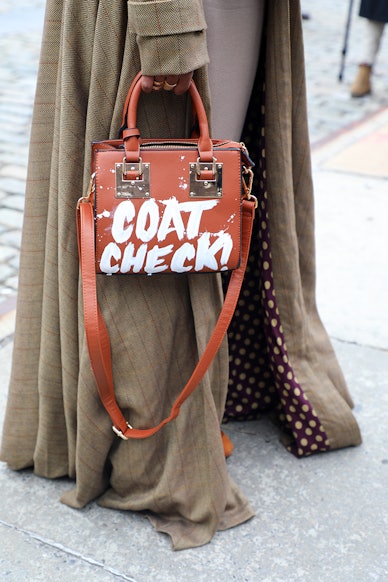 NYFW Street Style Day 5: Can You Take A Message?