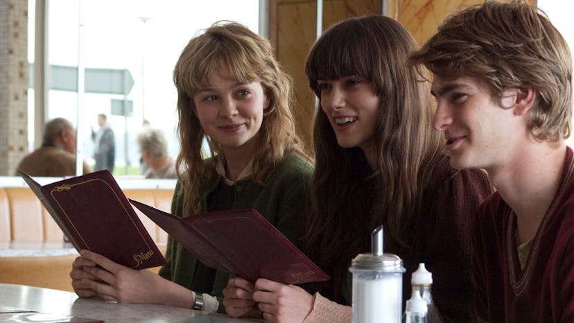 Carey Mulligan, Keira Knightley, and Andrew Garfield in 'Never let me go.'