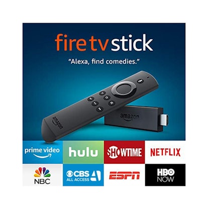 An Amazon Fire TV Stick gift card 