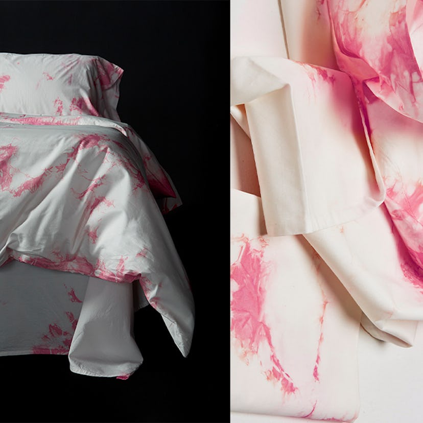 Flaneur, Color Study Sheet Set in pink flower print