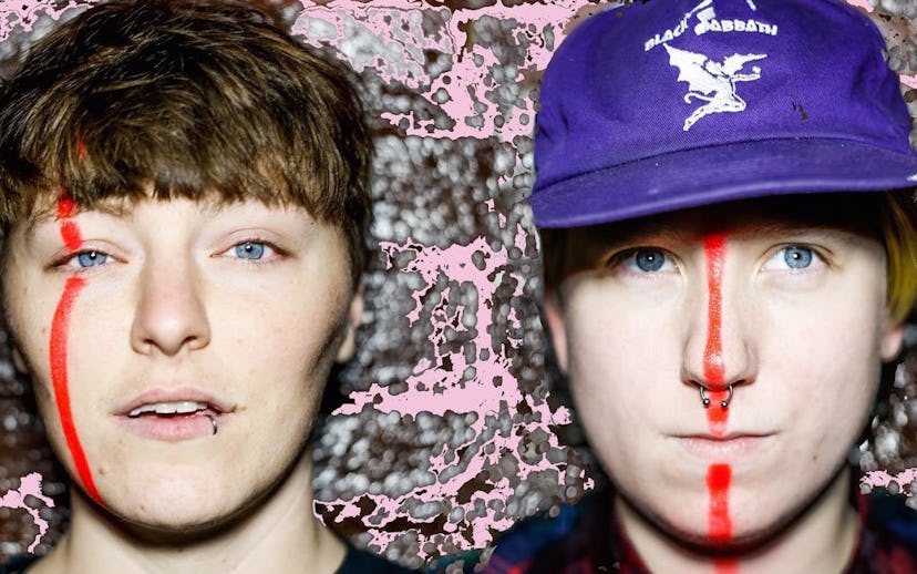 GRLwood, scream-pop duo faces