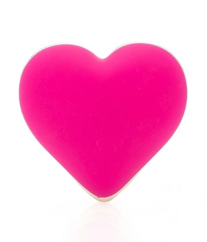 Evine's Rianne S Heart Vibe vibrator in the shape of a pink heart 