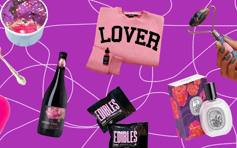 A collage of ideas for the best Valentine's gifts for women 
