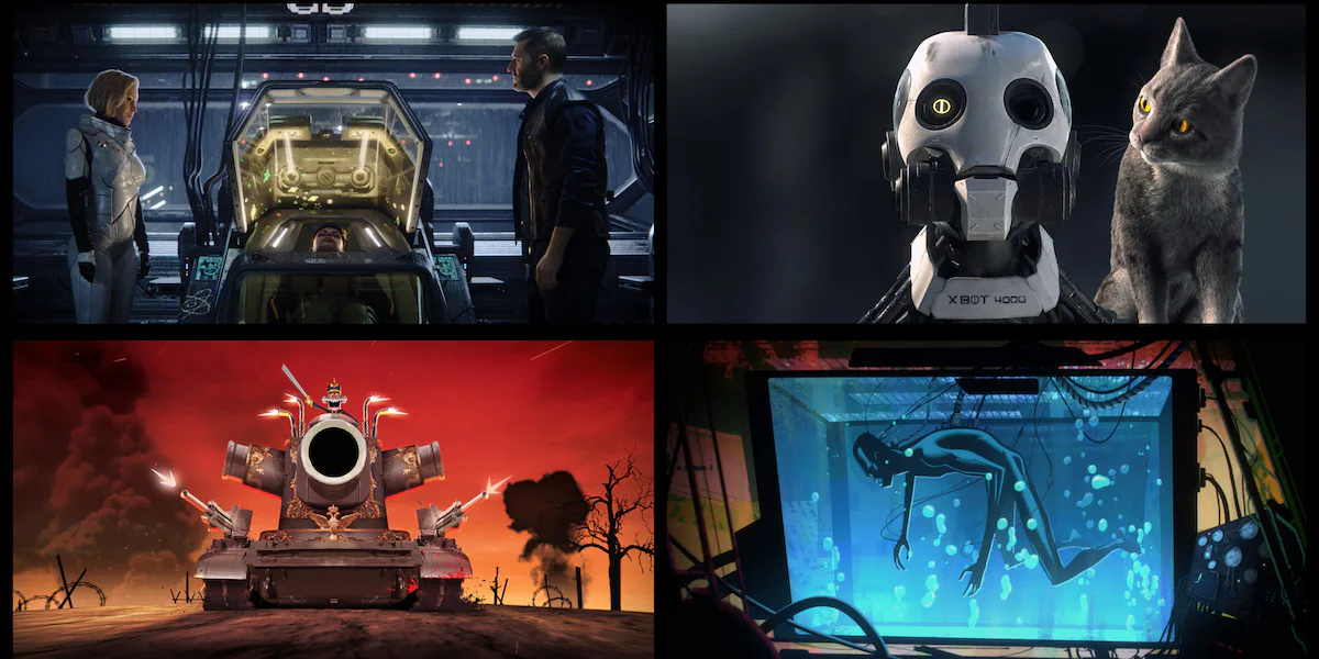 Netflix Teases Adult Animated Series 'Love Death + Robots'