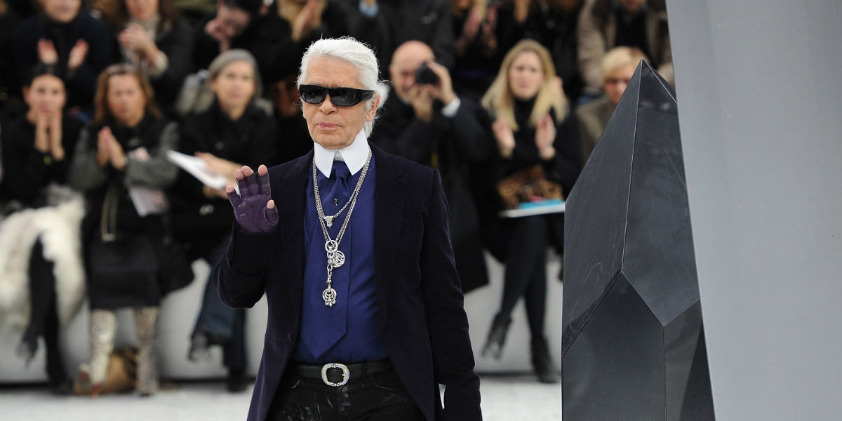 Karl Lagerfeld lost 92 pounds using a diet he called a “sort of