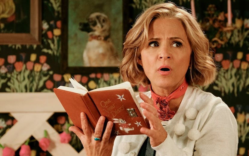 Amy Sedaris in her TV show At Home with Amy Sedaris