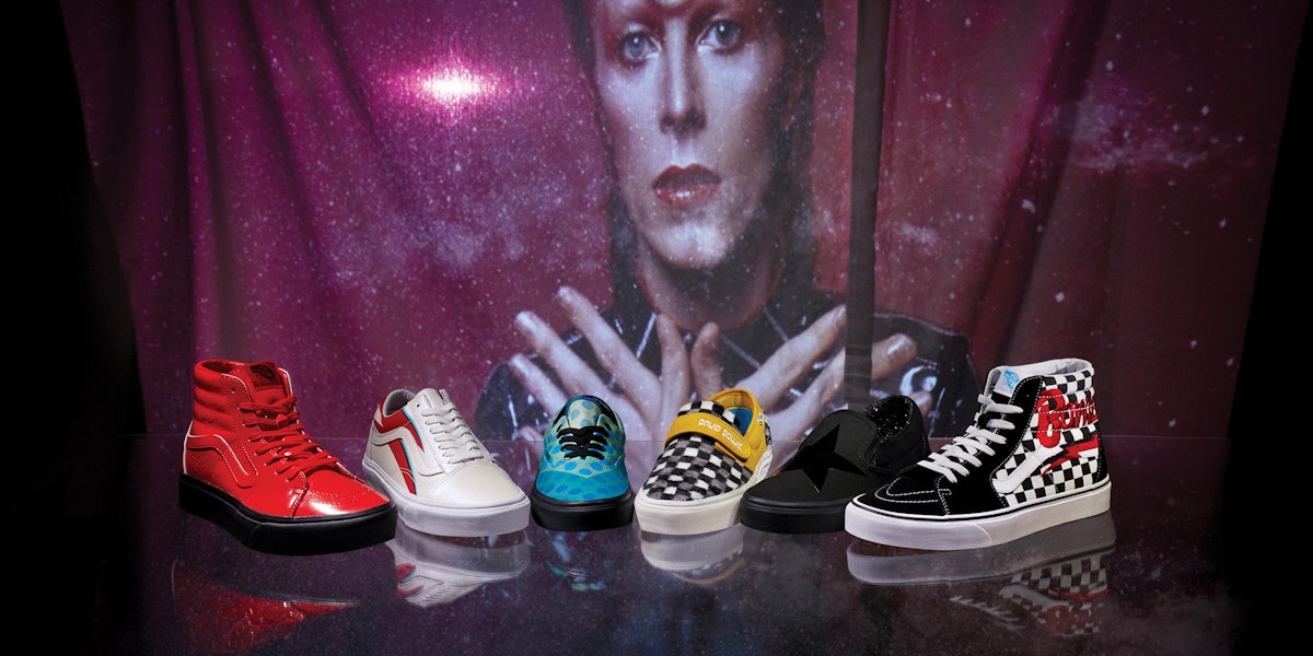See Vans' New Collection Inspired By David Bowie