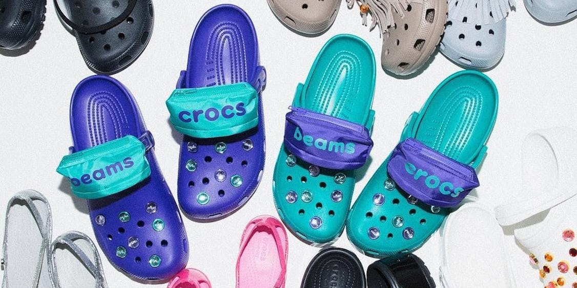 Crocs Collab With Beams Is Peak Dad Fashion