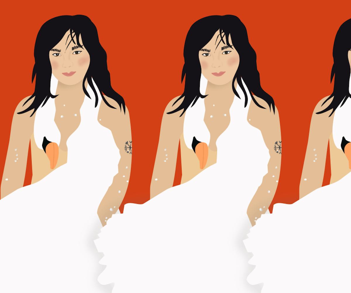 Swan dress red sales carpet