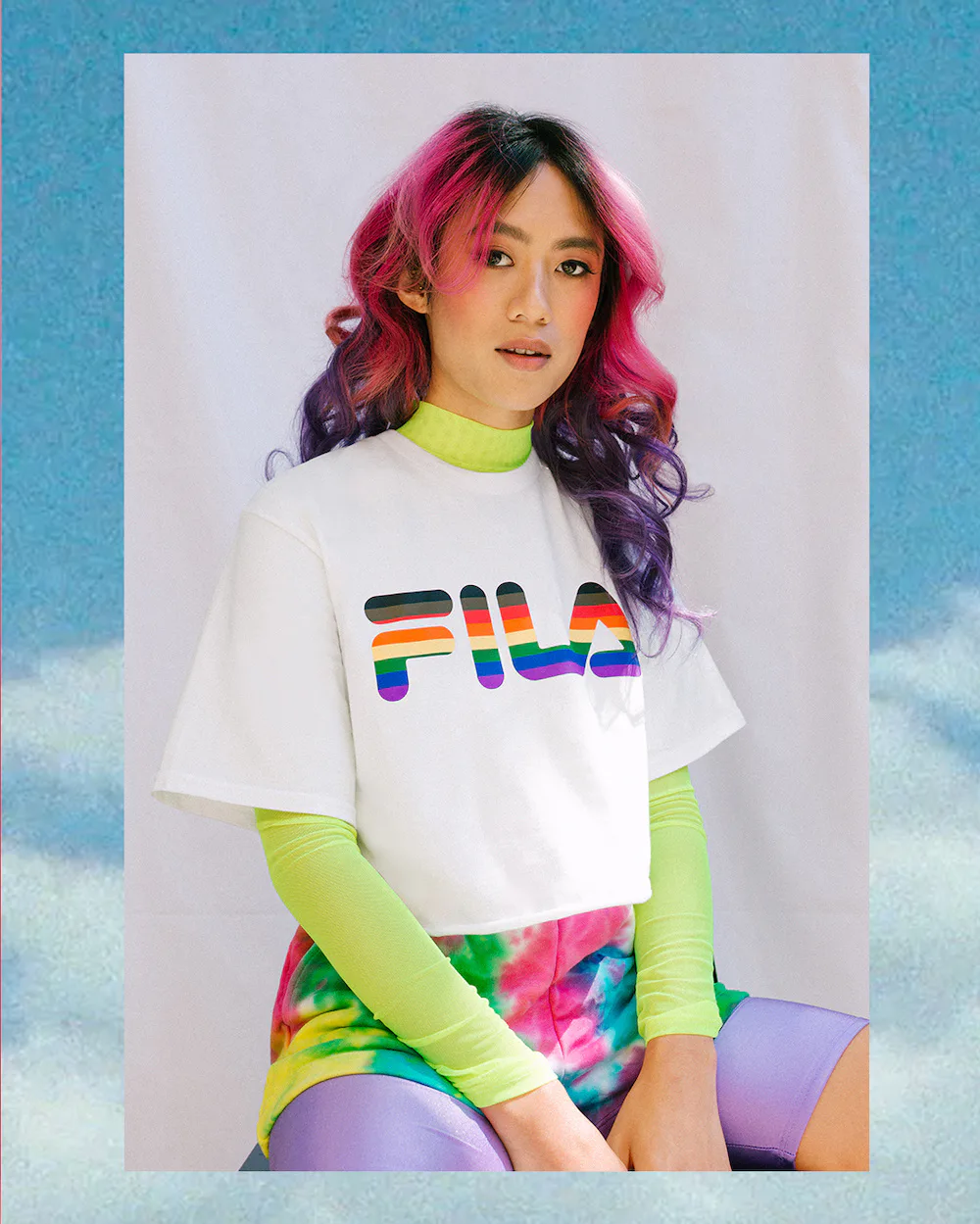 Fila Just Launched The Ultimate Dad Sneaker For Pride Month