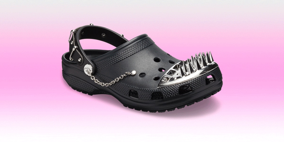 Goth Crocs are here to spike up your summer