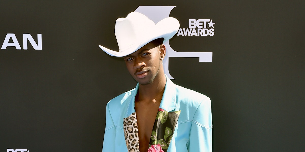 Lil Nas X Wore The Most Incredible Suit To 2019 BET Awards