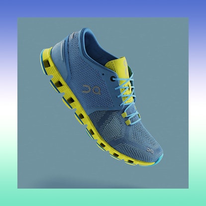 Blue and Yellow Sneakers called On