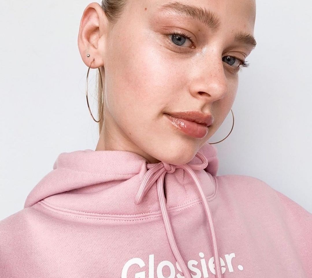 glossier hoodie
