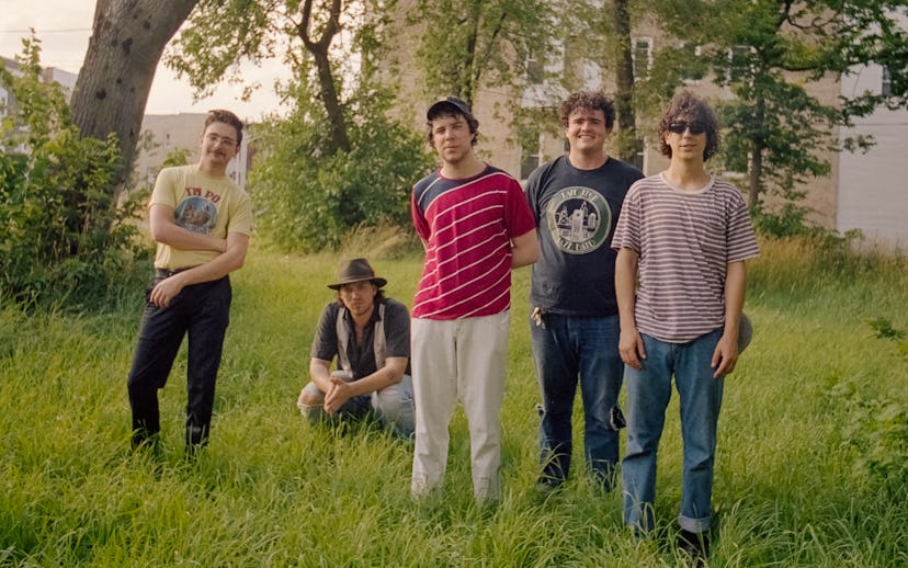 The members of Twin Peaks: Cadien Lake James, Clay Frankel, Jack Dolan, Connor Brodner, and Colin Cr...