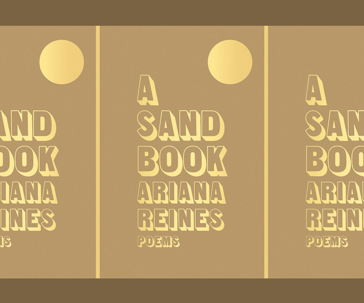 The cover of A sand book by Ariana Reines