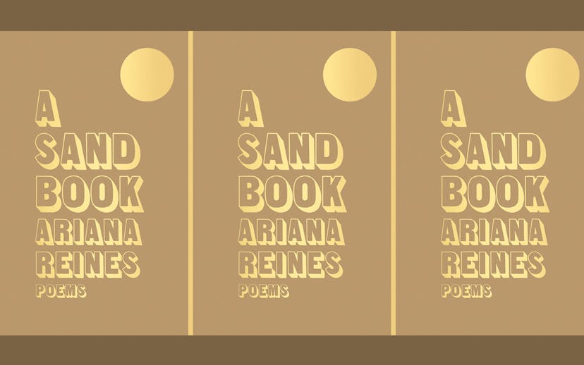 The cover of A sand book by Ariana Reines
