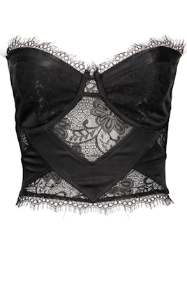 Nasty Gal, Cara Delevingne black Express Yourself Cupped Top
