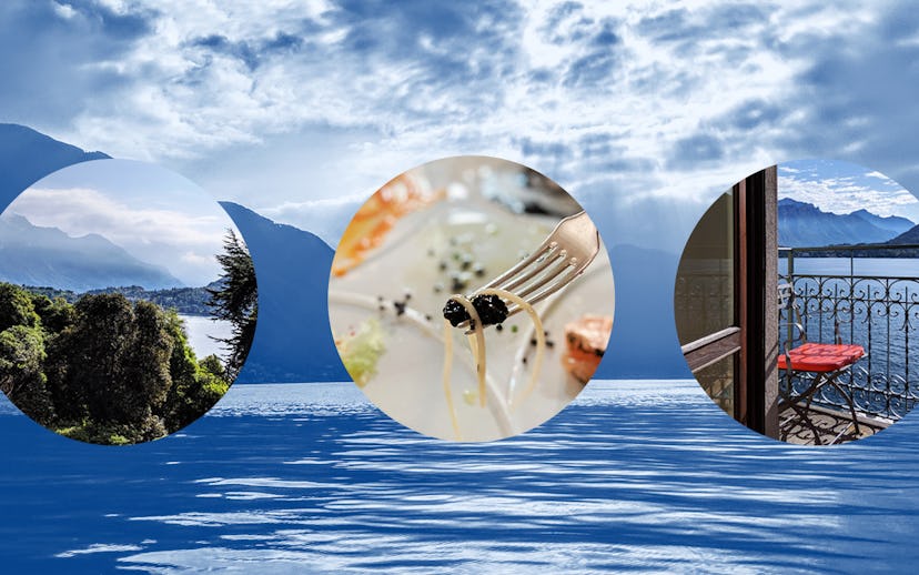 A collage of the photos from travel places