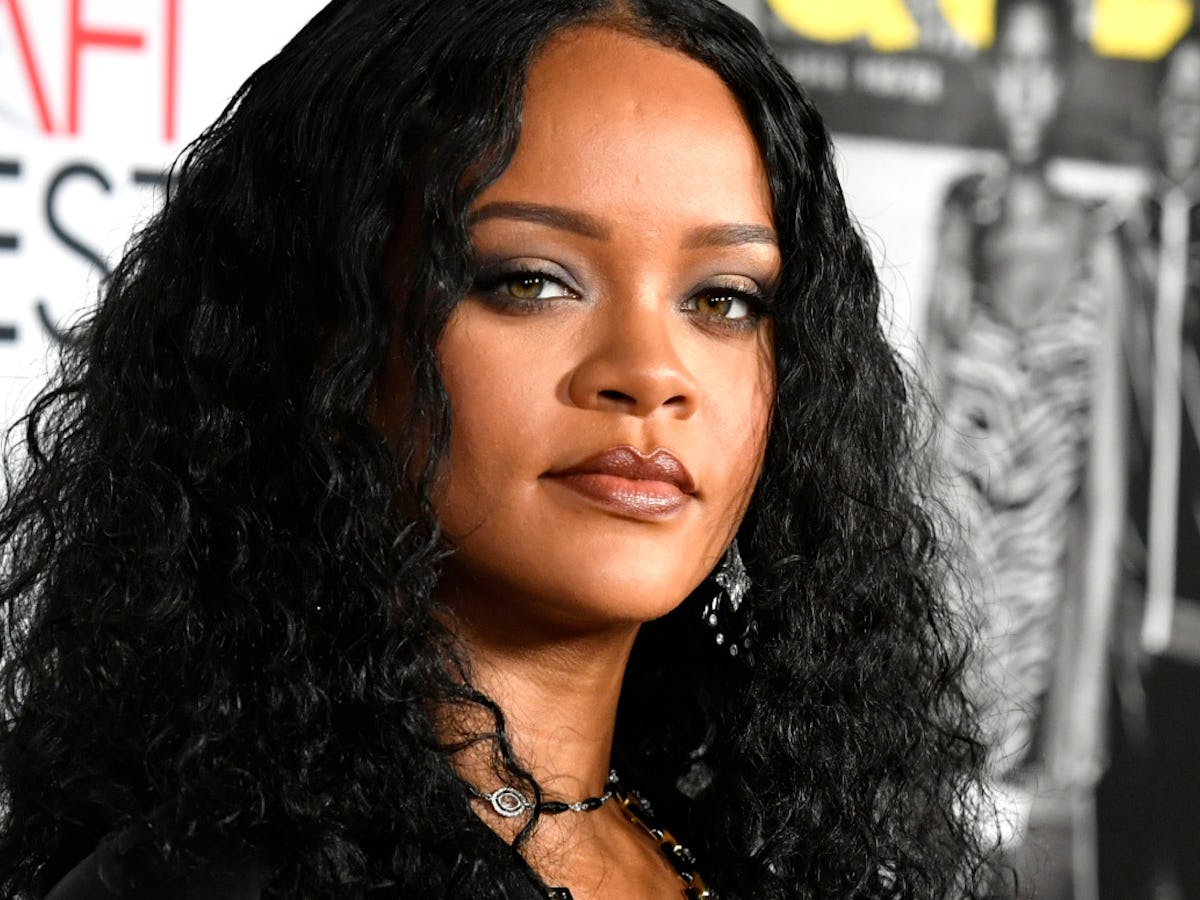 Rihanna Wears John Galliano To The "Queen & Slim" Premiere