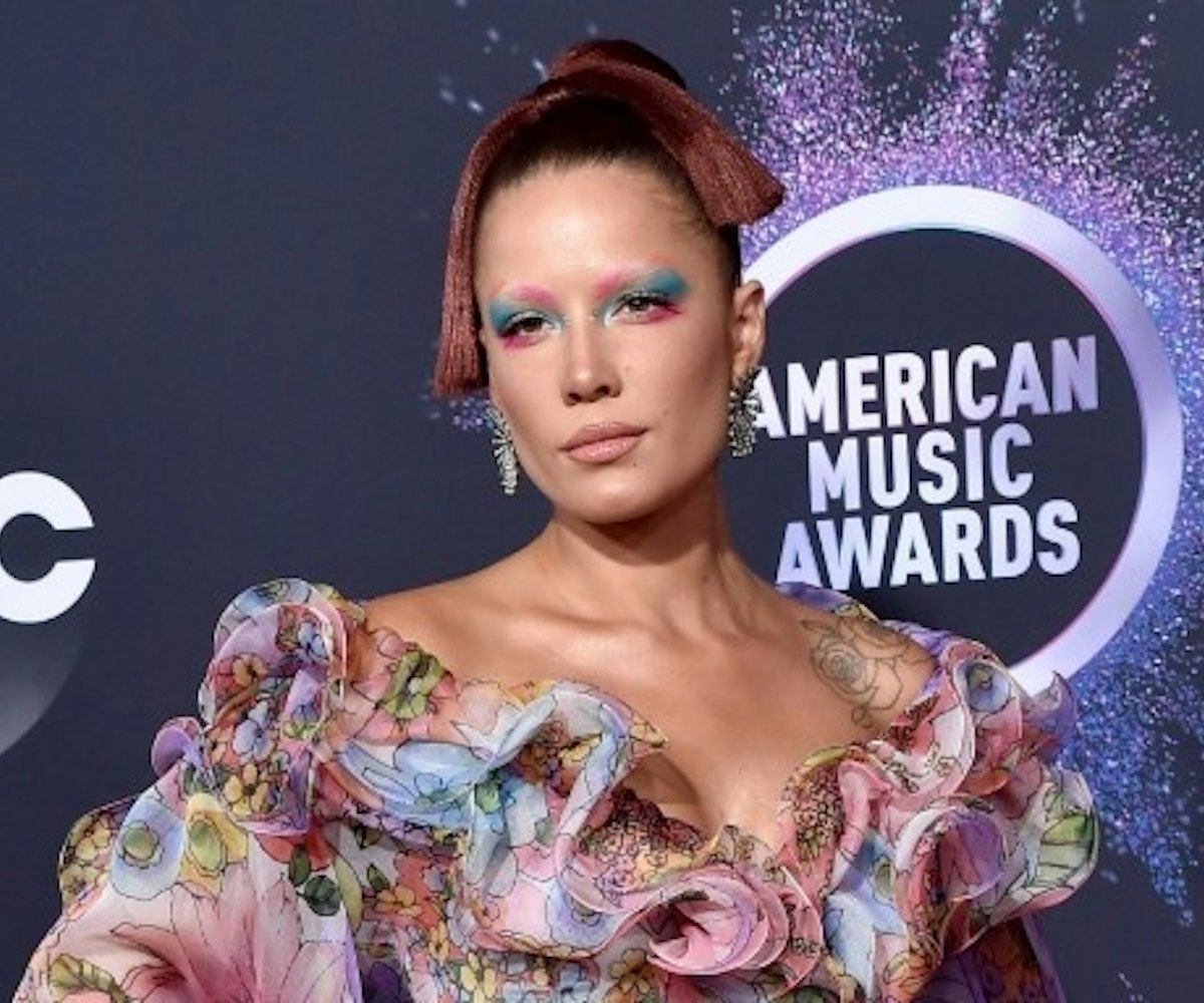 Halsey at the 2019 American Music Awards.