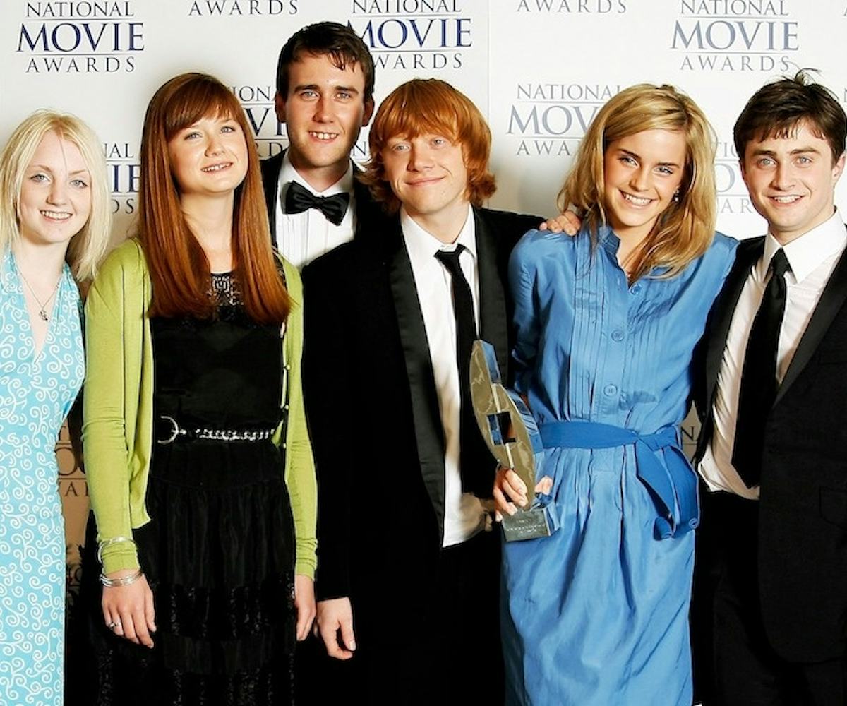 Emma Watson Tom Felton Reunited With Harry Potter Cast